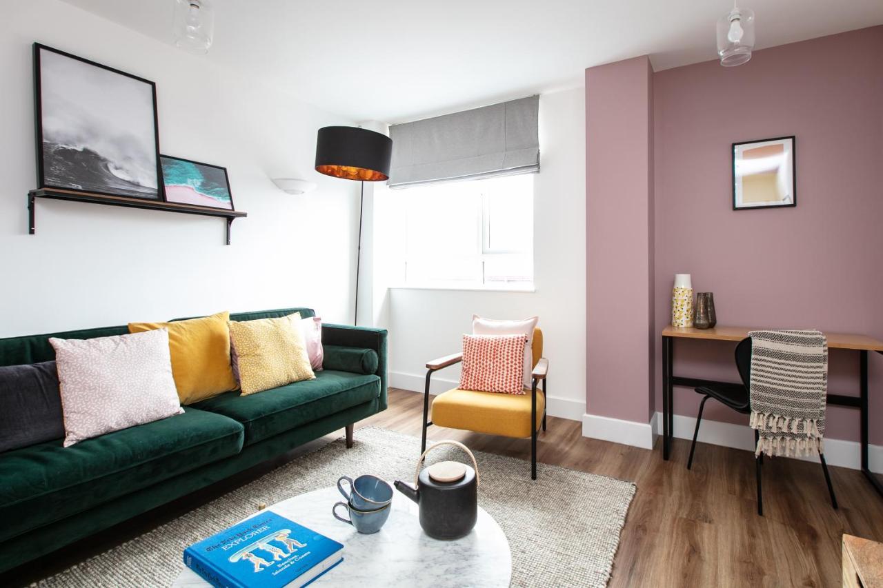City Centre - Free Parking - Stylish 2 Bedroom Apartment Bristol Eksteriør billede