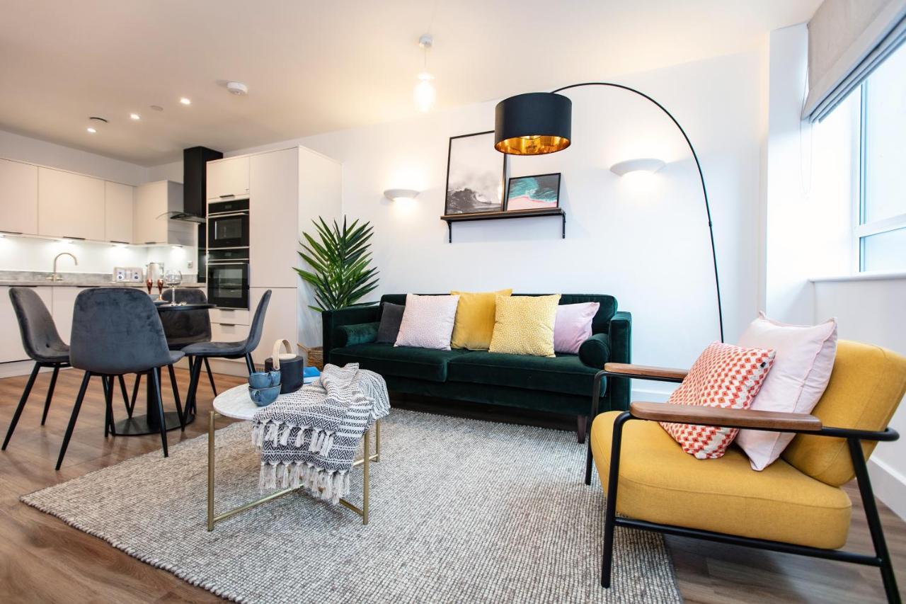 City Centre - Free Parking - Stylish 2 Bedroom Apartment Bristol Eksteriør billede