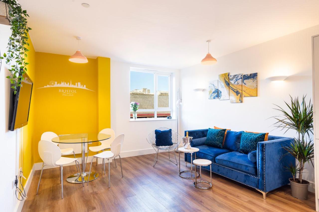 City Centre - Free Parking - Stylish 2 Bedroom Apartment Bristol Eksteriør billede